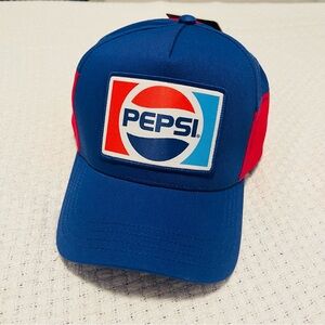 Pepsi Classic Logo Trucker Hat Crazy Universe 1 Size Adjustable Snapback